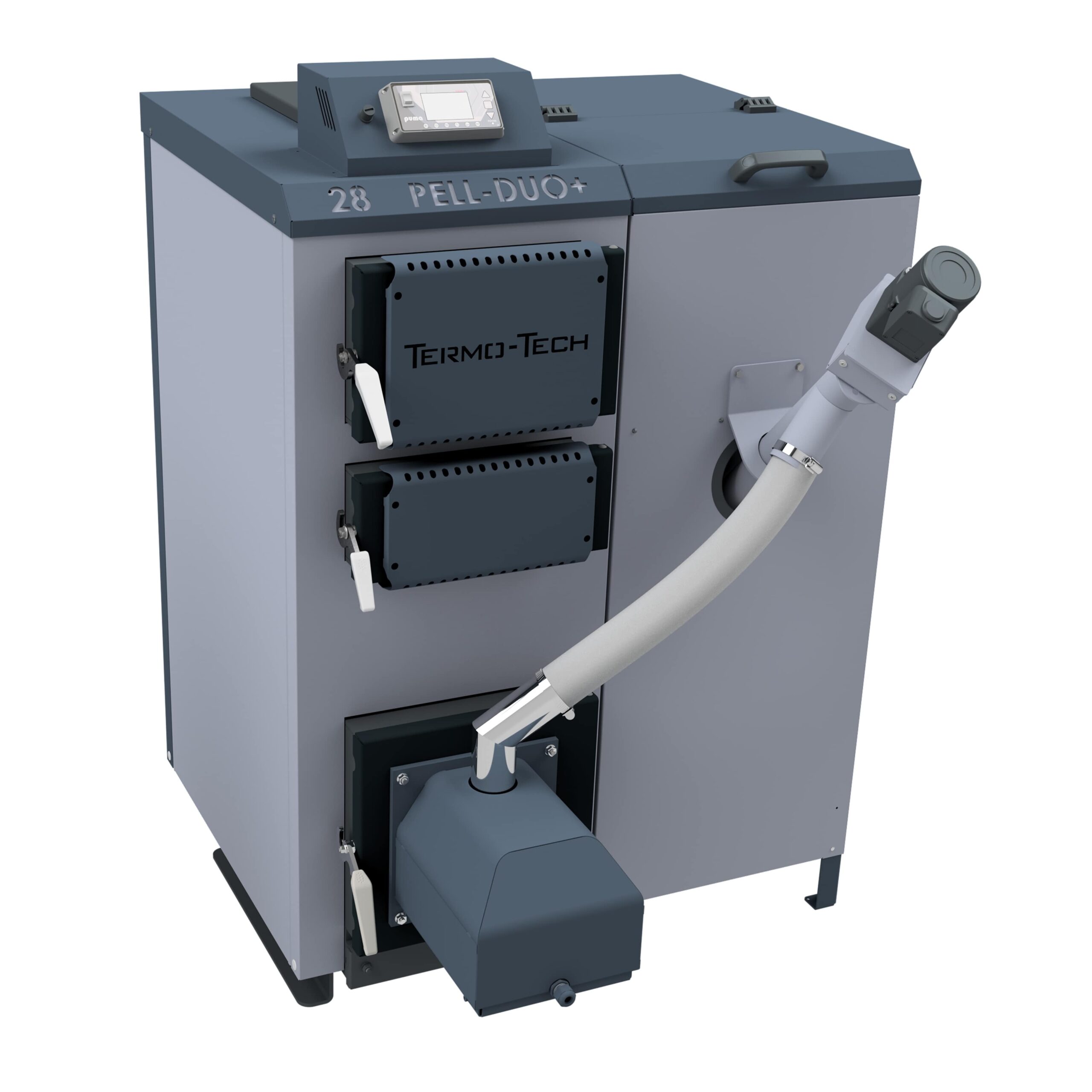 KOCIOŁ PELL DUO 28 kW TERMO-TECH