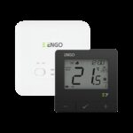 ENGO E7-RFB (Czarny) Programowany, bezprzewodowy regulator temperatury